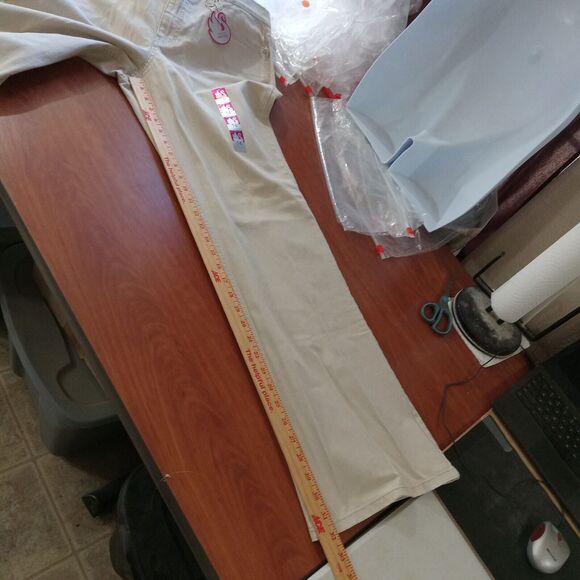 gloria vanderbilt jeans 14 Giselle Stretch Tan New - Picture 7 of 12